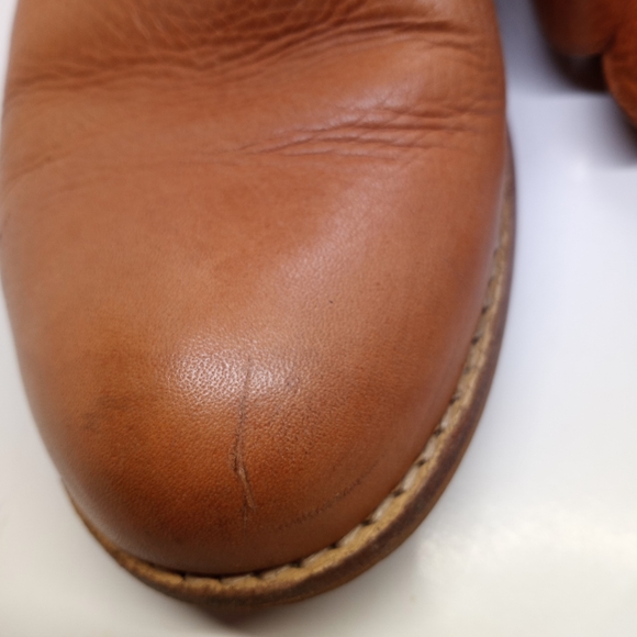 Lands' End Women's Cognac Riding Shoes - Picture 6 of 16